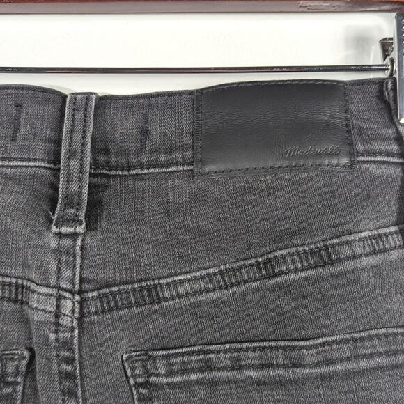 Madewell Jeans Women's Size 23 Cali Demi Boot Gray Button Fly - Picture 5 of 9